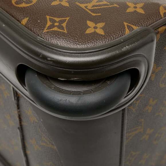 LOUIS VUITTON Brown Monogram Leather Boston Bag - Picture 5 of 13